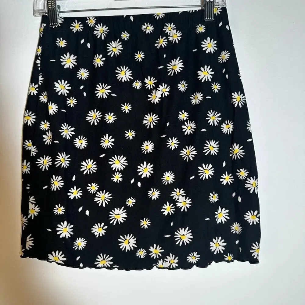 Daisy Black Skirt